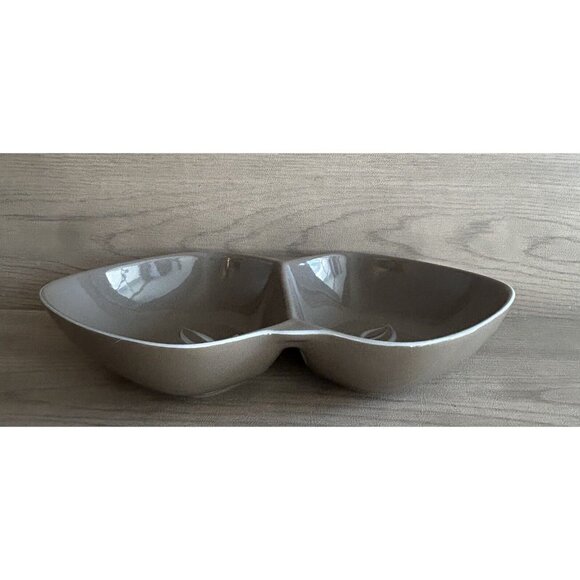 Winfield Desert Dawn Oval Divided Bowl Serving Vegetable USA Hand Crafted - Picture 2 of 8